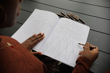 Load image into Gallery viewer, Timeless Gems Coloring Book w/ Colors of the World Crayons